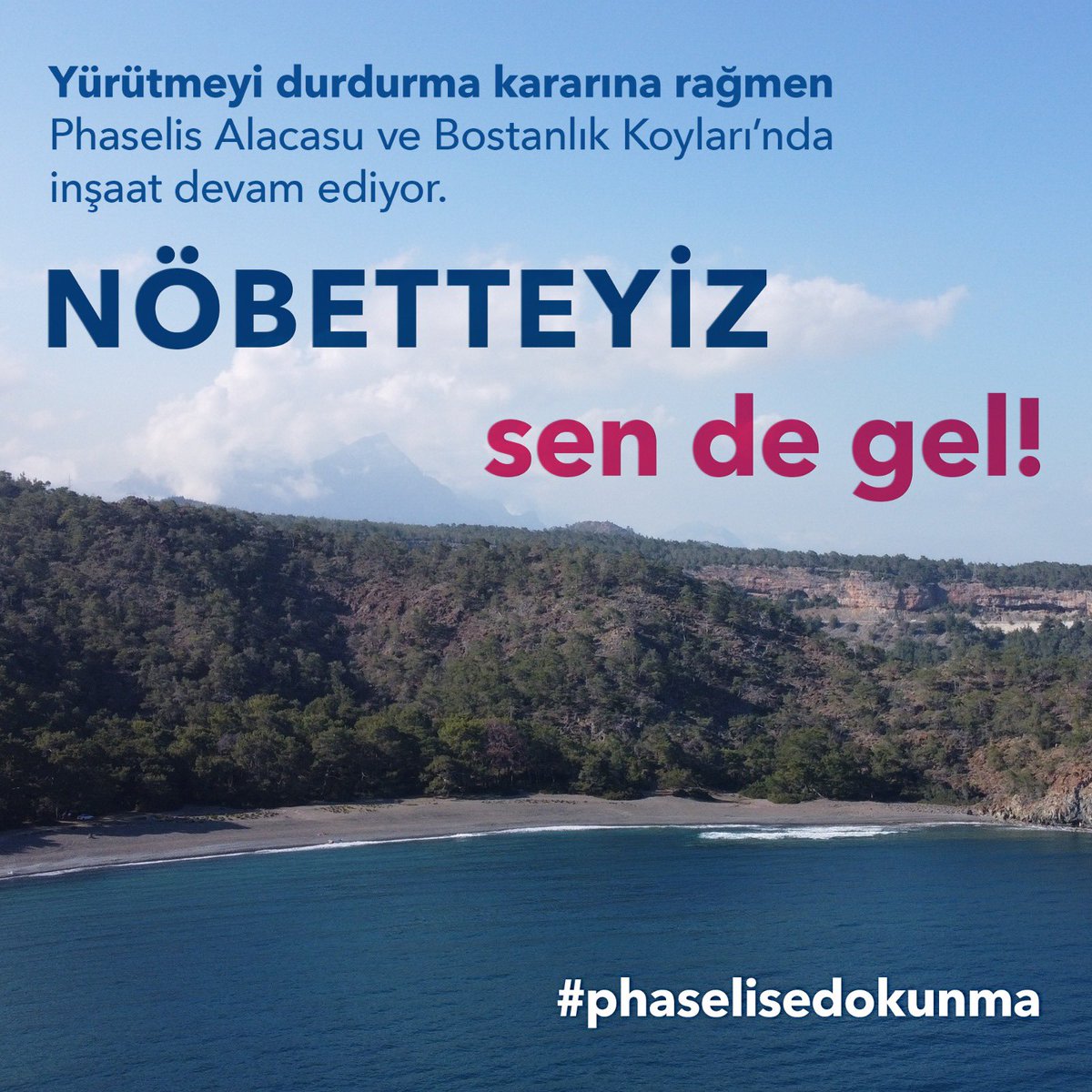 ilginplatformu's tweet photo. Memleketin tüm doğal alanlarını yok etmeye yemin etmiş kurumlar, neredesiniz? Mahkeme kararını uygulayın!
@AntalyaValilik @kemerkaymakaml

#phaselisedokunma https://t.co/I4IsLgSNxZ