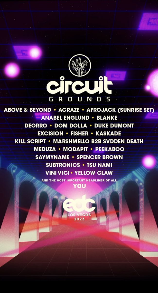 CHEFSAYMYNAME's tweet photo. EDC VEGAS. SEE YALL AT THE CIRCUIT GROUNDS STAGE 🔥 https://t.co/Dlp9VXMiX0