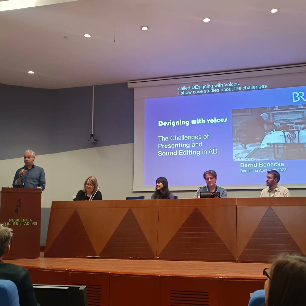 sounds_andwords's tweet photo. At #ARSAD 2023 sharing experiences and learning about audio description from researchers, practitioners, users, broadcasters and fellow companies from around the world. Thank you, @TransmediaCat!
#audiodescription
#recordings
#translations
#subtitles
#continuouslearning https://t.co/FdgSizeN4W