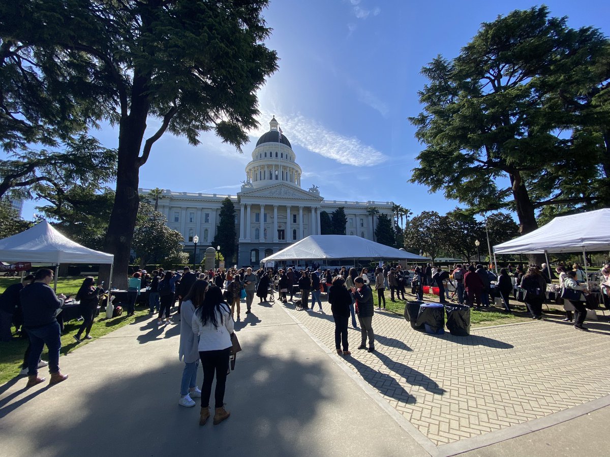 We’re here! More than 750 devout &amp; diverse Californians are here to declare #HomeIsSacred &amp; call on our elected leaders to #KeepFamiliesHoused. #SB567 #SB4 #SB225