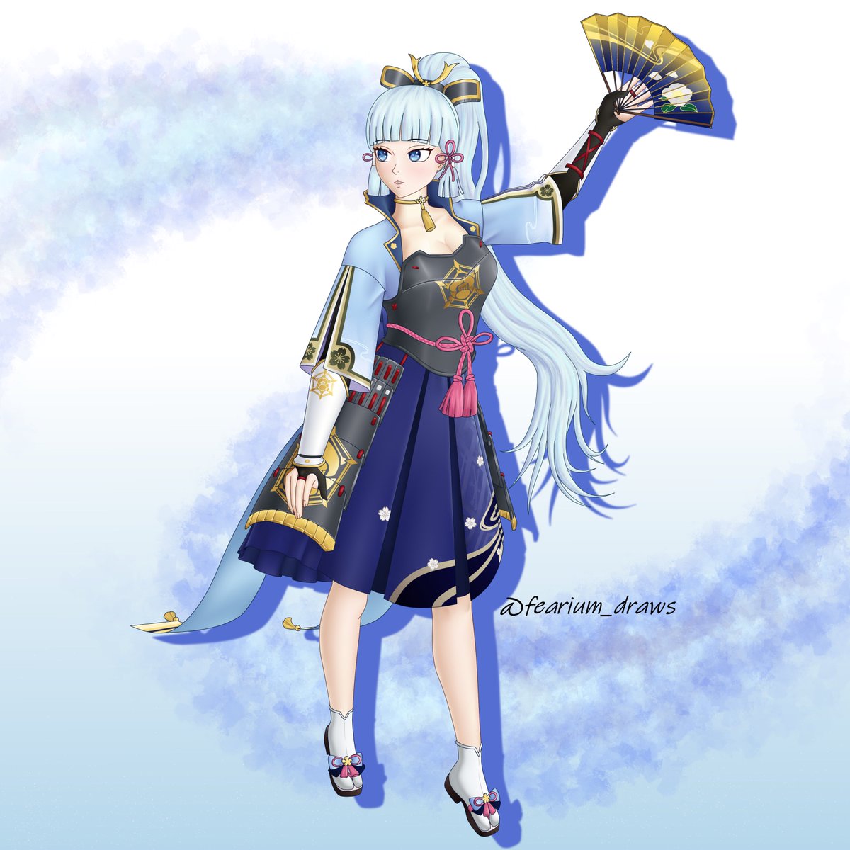 Feariumdoodles's tweet photo. Ayaka 

#ayaka #GenshinImapact #Genshin https://t.co/Rztct7KlQo