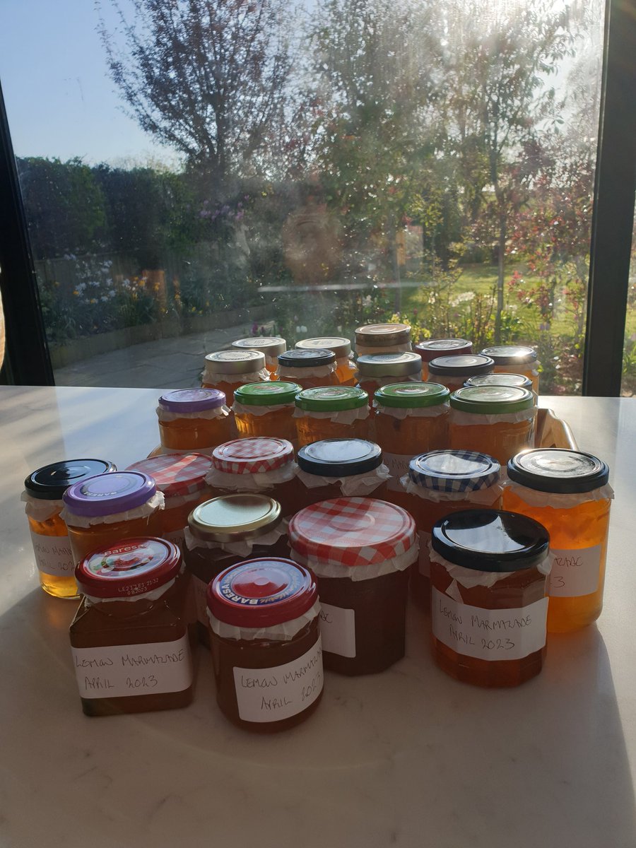How many jars of lemon marmalade is too many?