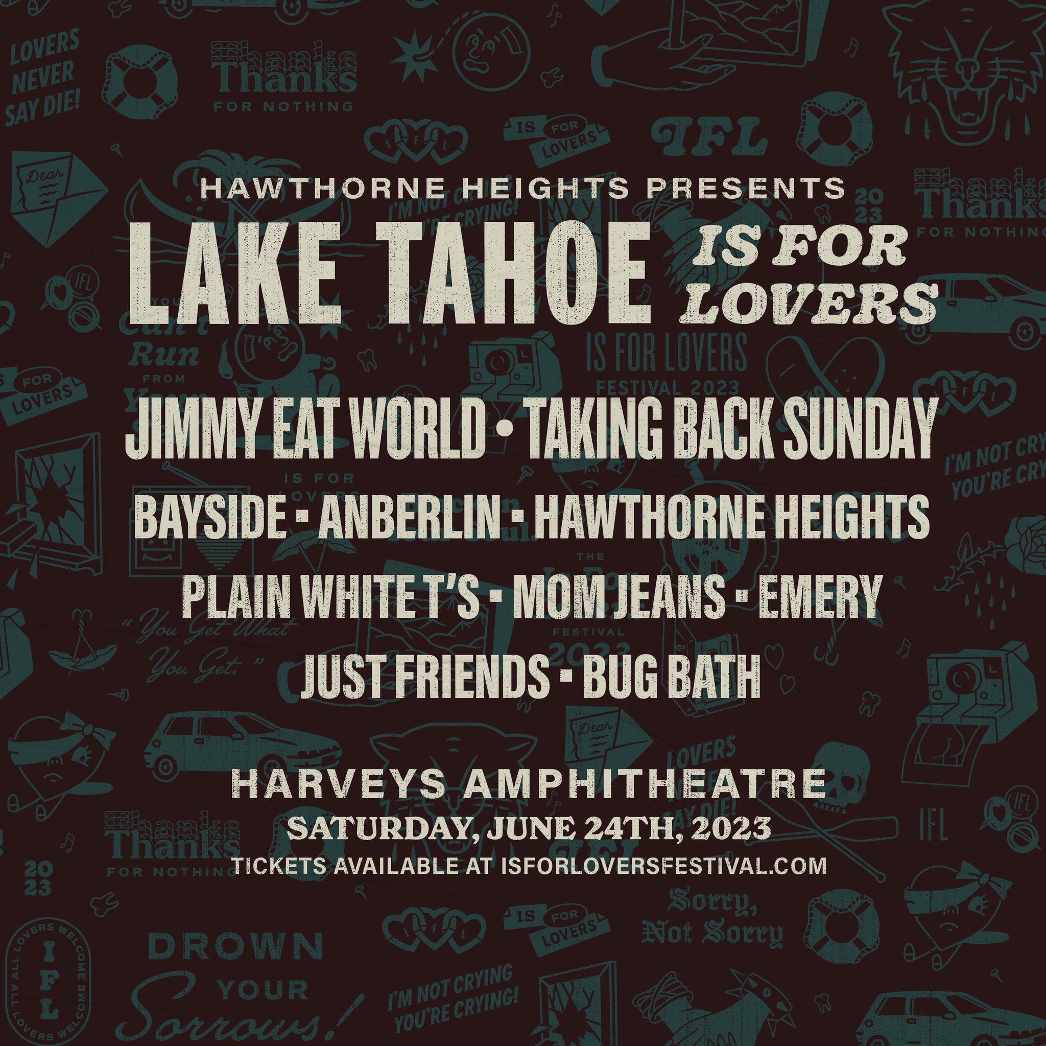 Jimmy Eat World on Twitter "Lake Tahoe Is For Lovers Festival