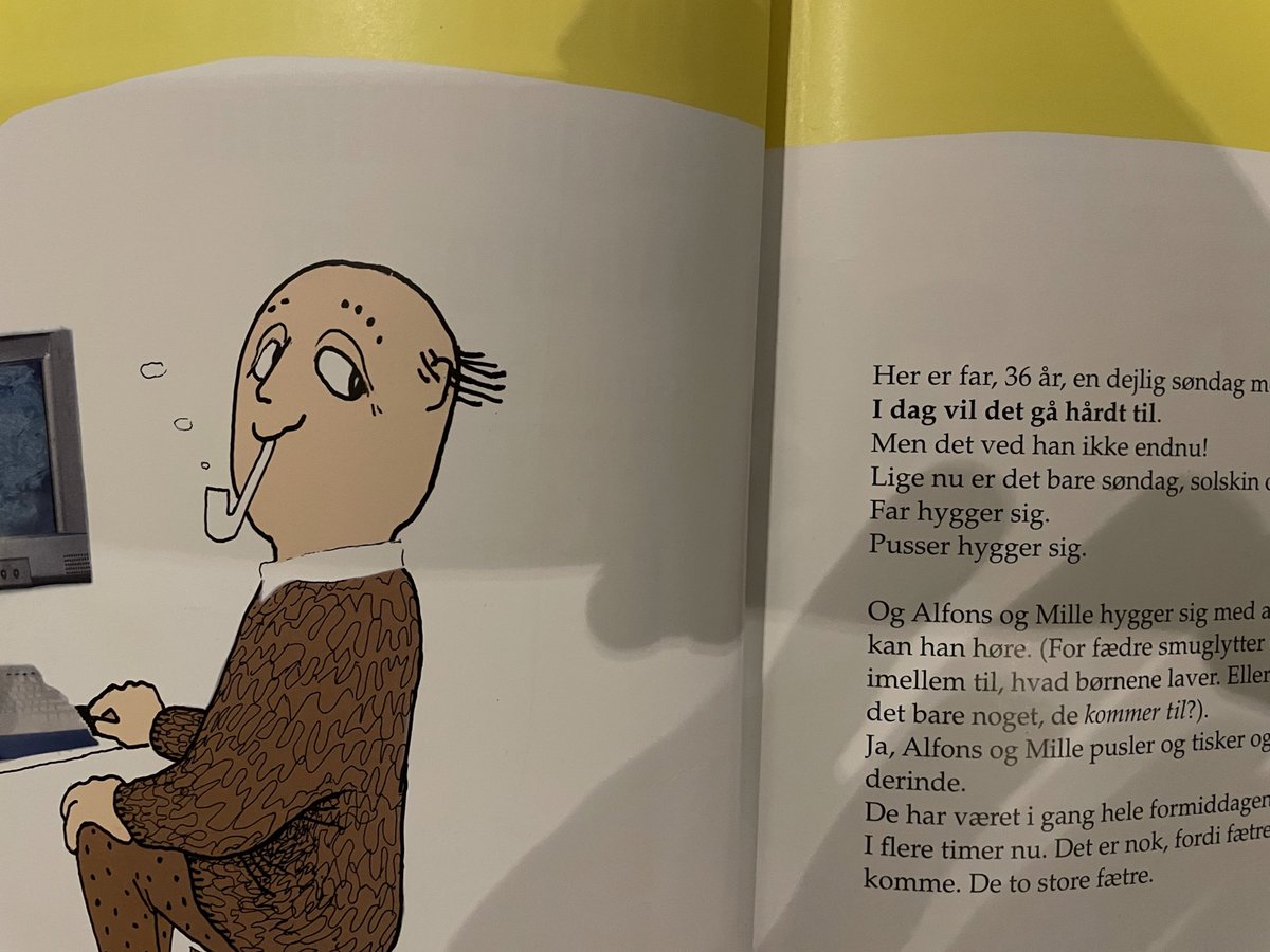 JonasKolind's tweet photo. Hvis du føler dig slidt og udkørt, så overvej hvilken #bodyage Alfons’ far på 36 må have….#slidt https://t.co/2yoS681nIz