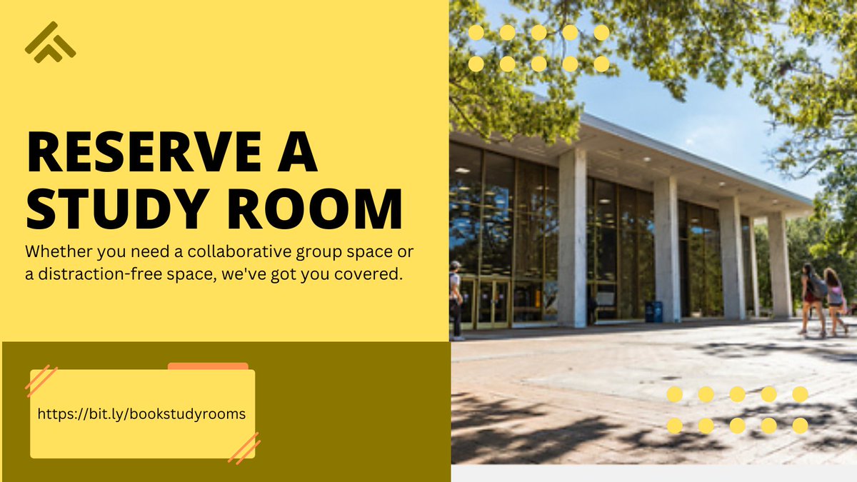 UofSC_TCoop's tweet image. Finals Week is right around the corner! Need a place to study? Book a study room in advance and ace those exams 📚 bit.ly/bookstudyrooms