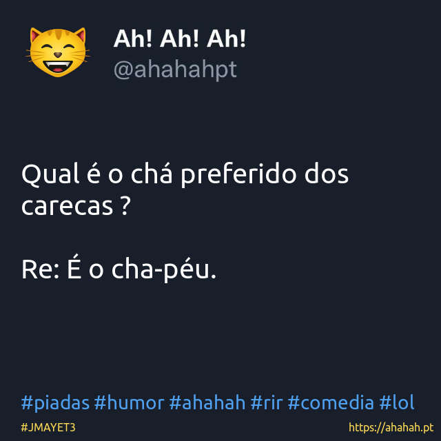 ahahahpt's tweet photo. #piadas #humor #ahahah #rir #comedia #lol🫖 https://t.co/85PLPCnFHx