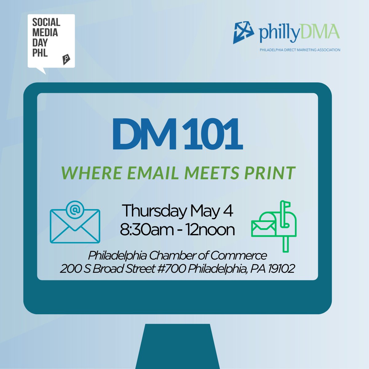 PhillyDMA's tweet photo. Have you registered for our upcoming educational event?
Register here: https://t.co/k2YZEaFbEo https://t.co/LqiFzvzeRE