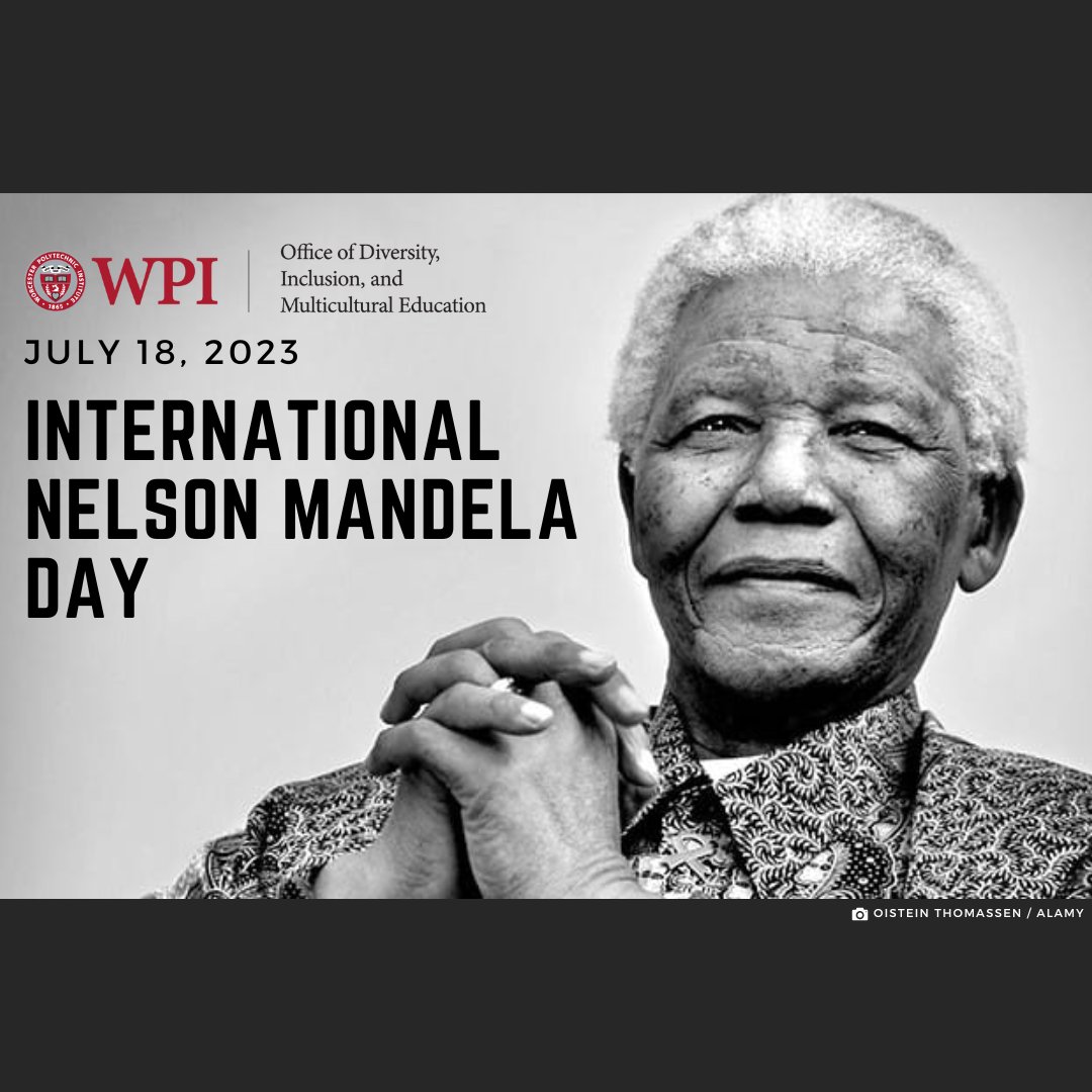 wpi_odime's tweet photo. The UN General Assembly (UNGA) declared July 18 as Nelson Mandela International Day, in recognition of the contributions made by Nelson Mandela, the former South African President, to the culture of peace and freedom.

Learn More: https://t.co/3ZuSIWDlnI

#WPI #ODIME #WPITechTube https://t.co/9Scws9fIVR