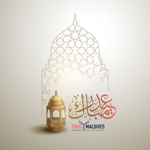 endomaldives's tweet photo. May this festival of joy bring health and wealth to you and your family. Eid Mubarak!

#endomaldives https://t.co/8FKXOP1QoY
