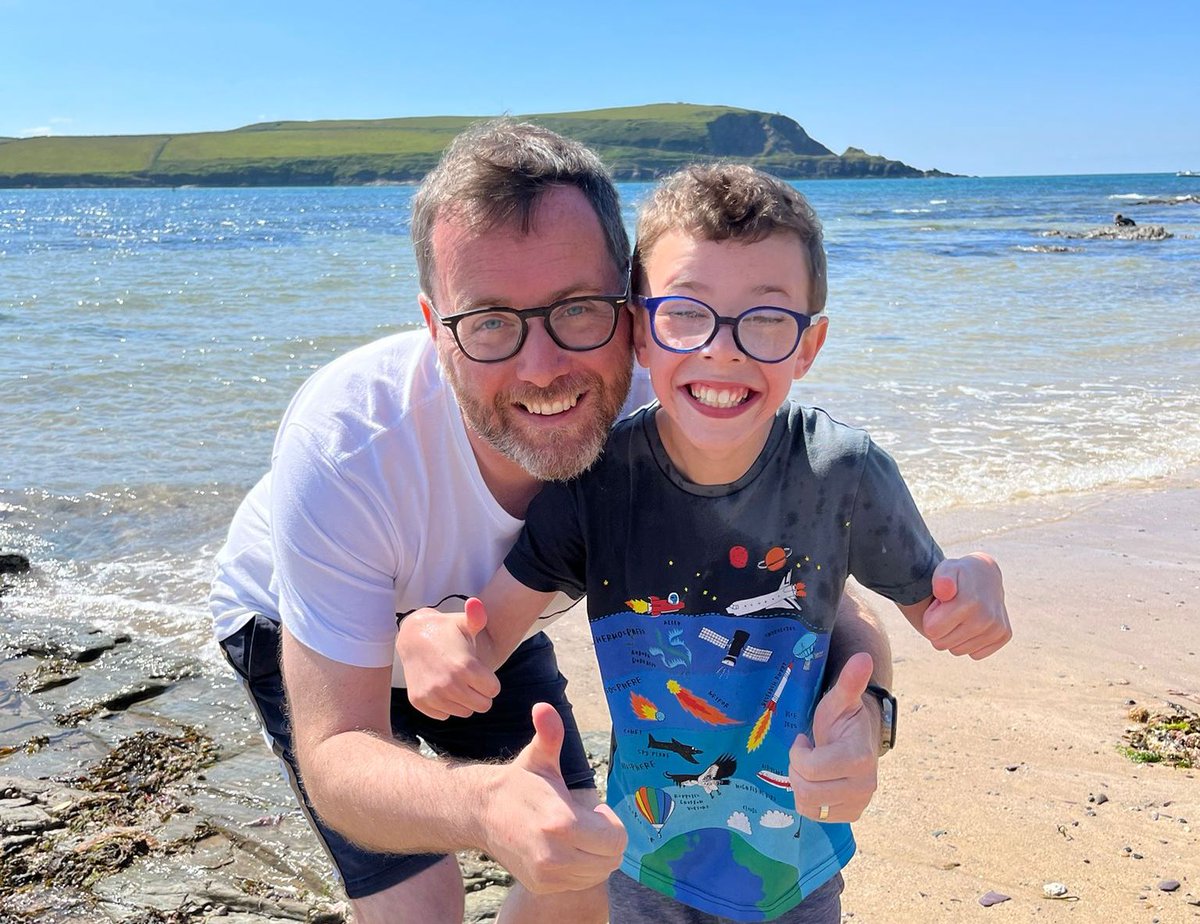 PensionCorp's tweet photo. The London Marathon is taking place this weekend and some of our amazing PIC colleagues are taking on the challenge of running the 26.2 mile course. Joe Dorrian (pictured with son Finlay), is fundraising for Williams Syndrome Foundation https://t.co/6pVUFDejUl https://t.co/GheGgu3JbG