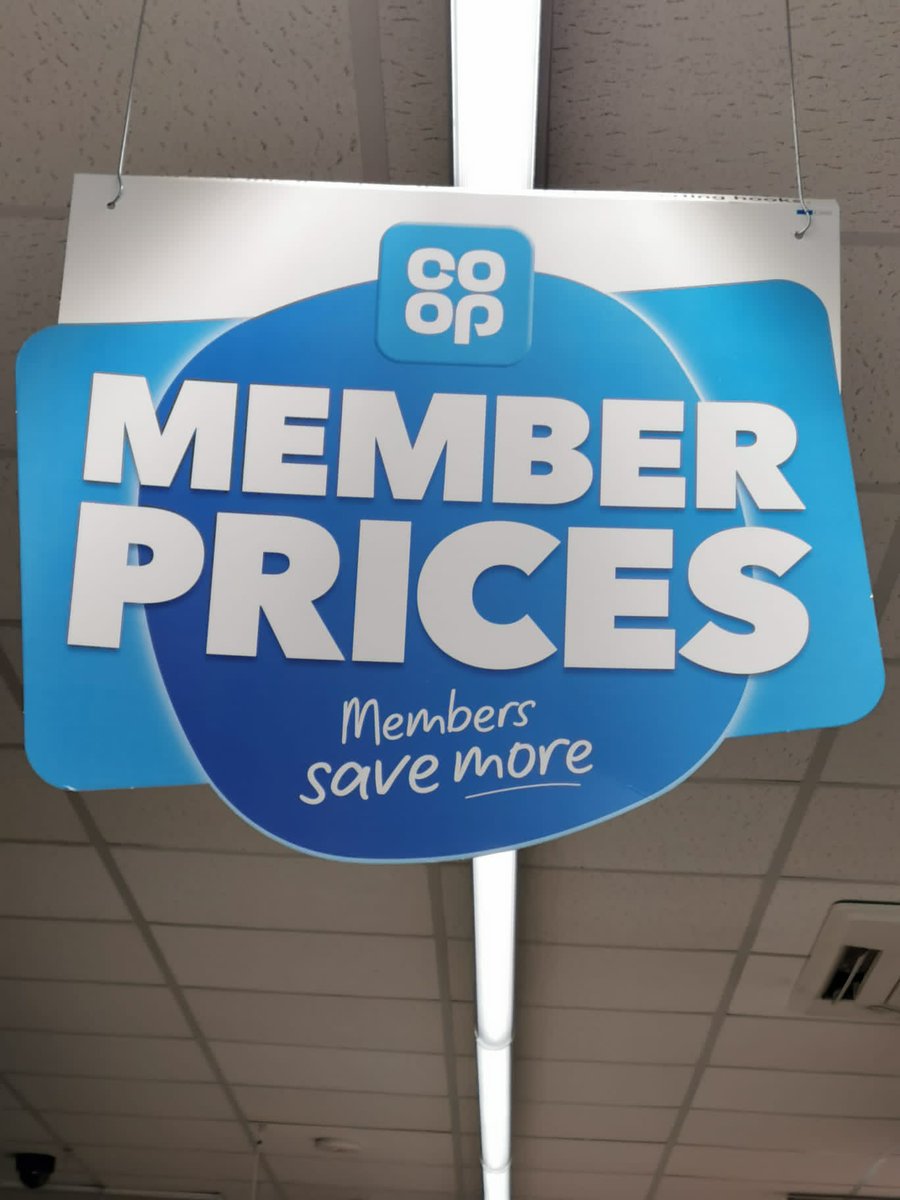 If you have visited your <a href="/coopuk/">Co-op</a> you will probably have seen these new signs. What it means is that members can access savings in store. Ask in-store for details on how to become a member or just follow the link. #itswhatwedo #beingcoop coop.co.uk/membership