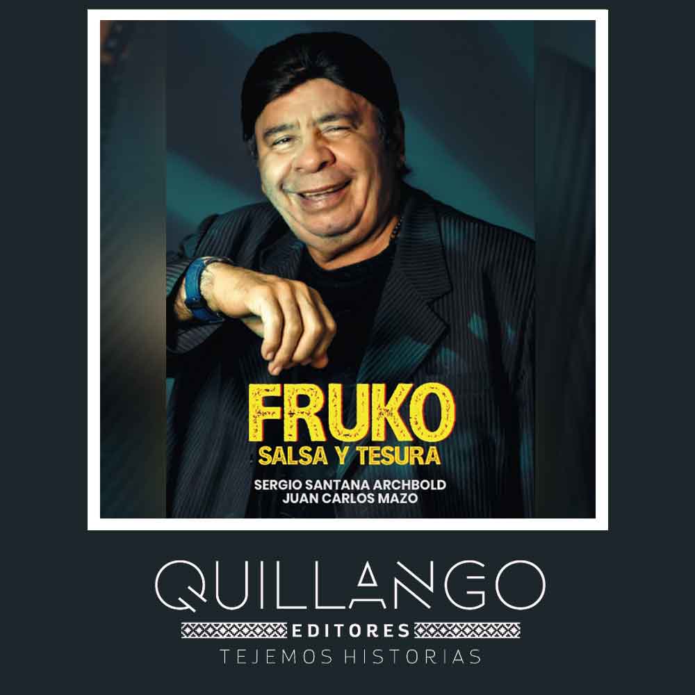 QEditores's tweet photo. 🎺🎶 ¡Atención amantes de la salsa! Llega a Quillango Editores el libro 'Fruko, Salsa y Tesura' 📚🕺 Escrito por el investigador musical Sergio Santana Archbold y el periodista cultural Juan Carlos Mazo 🎤📖

Comparte tus fotos y opiniones con nosotros usando #Frukoysustesos https://t.co/602xsaongG