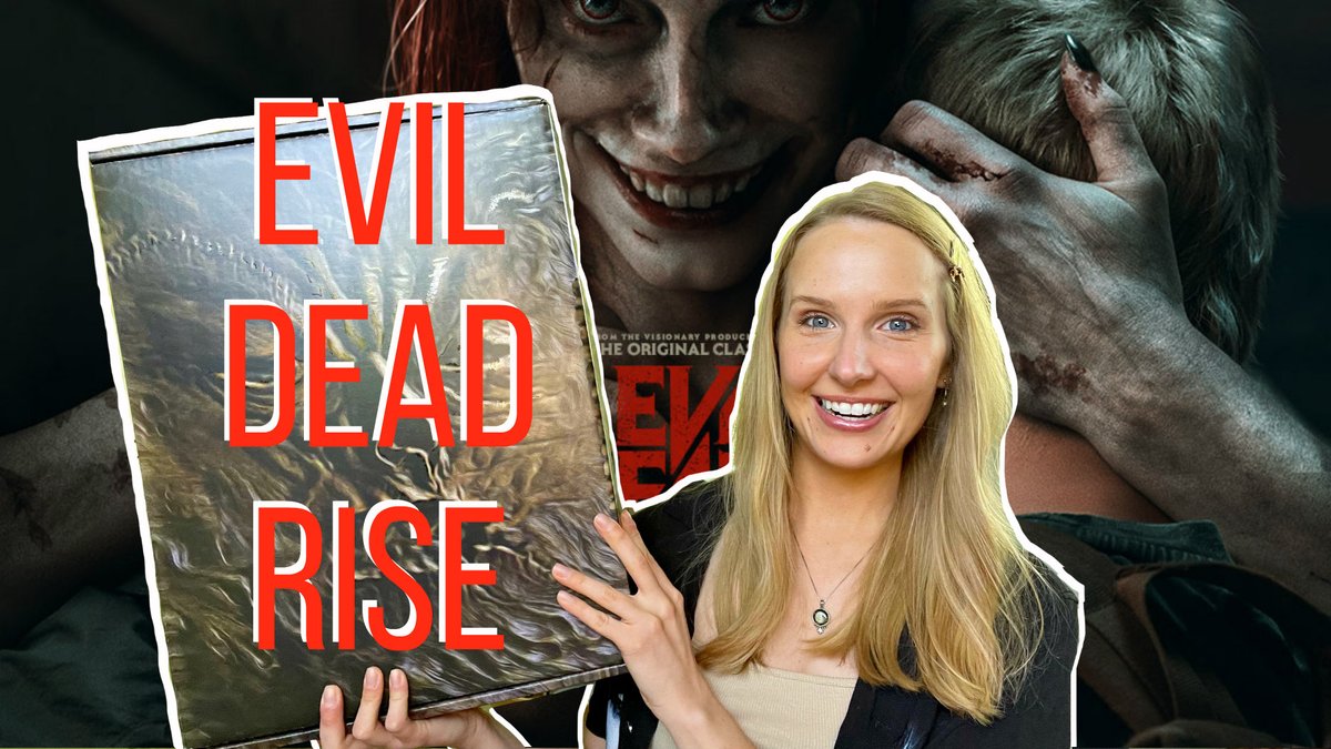 ChapterStackss's tweet photo. Super excited to be invited to an advanced screening of #EvilDeadRise by @warnerbros Spoiler-free movie review just went live 💀📽️https://t.co/oNTVu0zuiD https://t.co/2JLqMCvaAZ