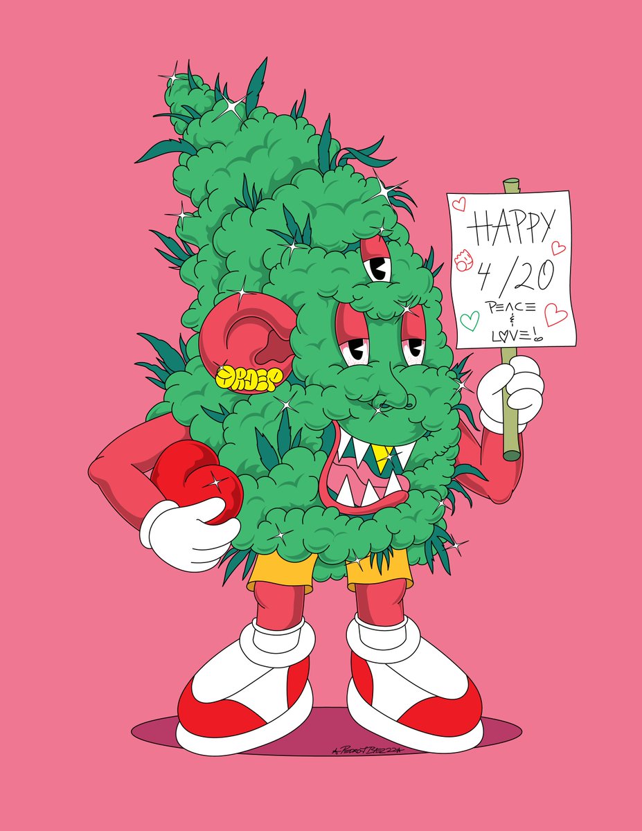 Happy 4/20 Legends! Peace and love 4ever! 💚🌲🌱🥦⚡️