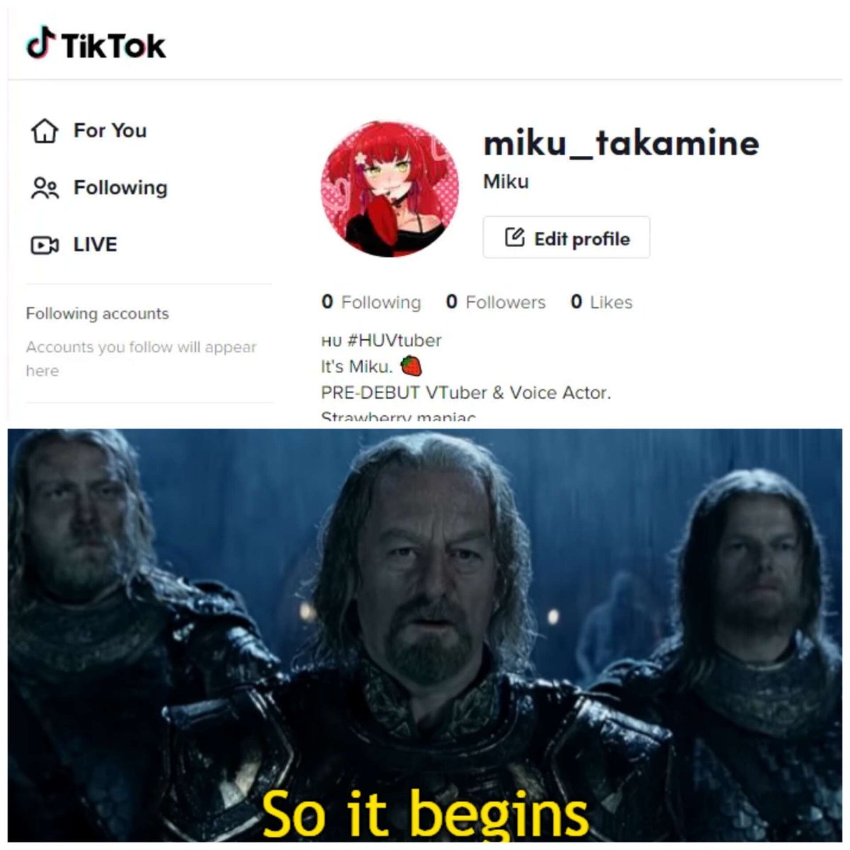 miku_takamine's tweet photo. The dawn of the apocalypse. 😳😳
If you wanna follow me, here is my TikTok link: https://t.co/qmEZ560S0Z 
#MikuTakamine #huvtuber #MikuShort #VtuberUprisings #Vtubers https://t.co/25BVRBXMxO