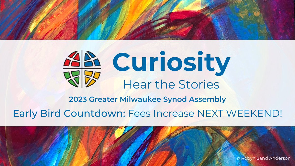 ⏰💸 Early Bird Countdown: #GMSAssembly23 registration feeds go up NEXT SUNDAY 4/30 at 11:59pm! Save now, with the option to pay by check later: tinyurl.com/GMSAssembly2023