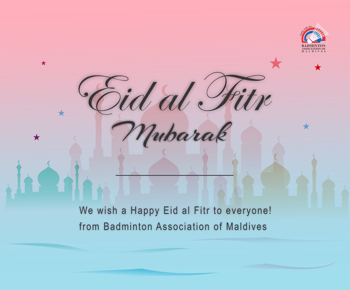 Greetings of Eid al-Fitr to all