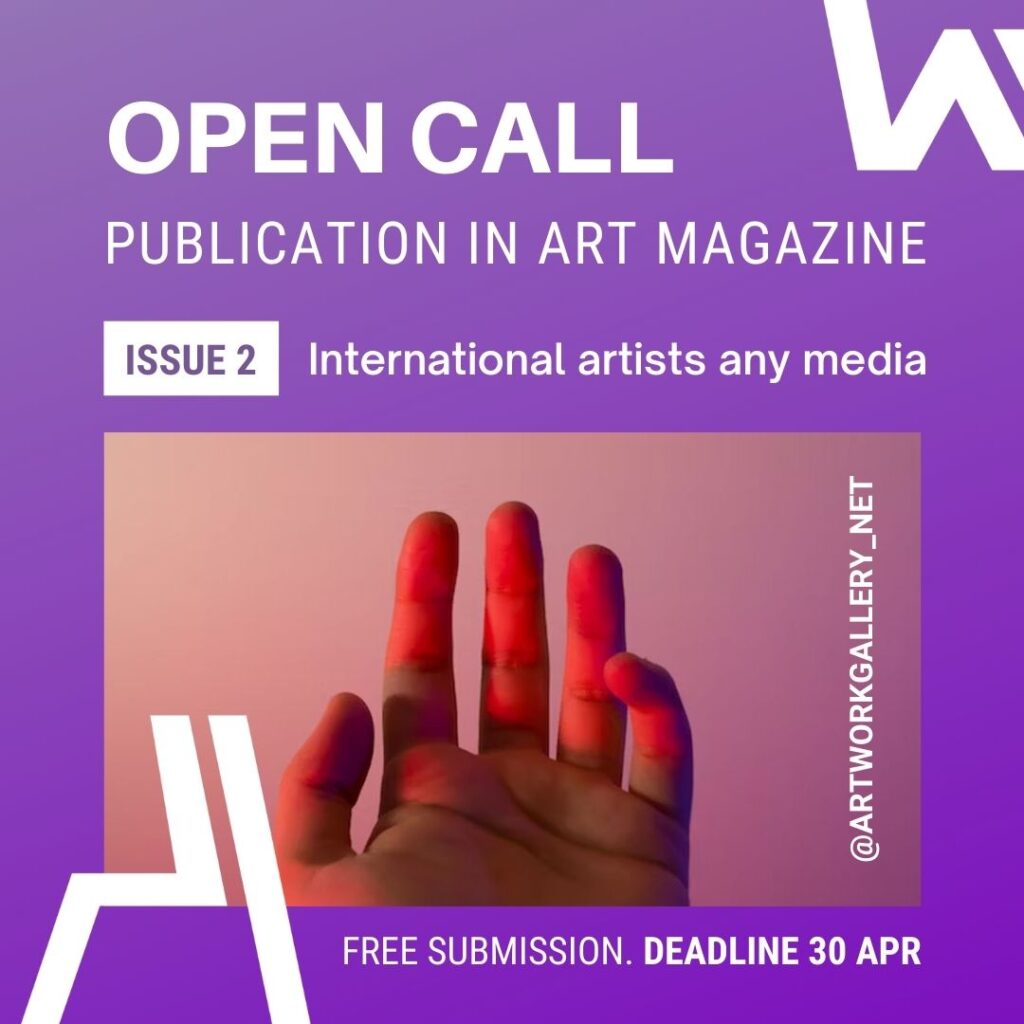 ArtworkGalleryM's tweet photo. OPEN CALL - Publication in the art magazine. Issue 2, Connections
https://t.co/ATPVi7NGUa

#artistmagazine #artmagazine #art #artist #contemporaryart #contemporaryartist #contemporarypainting #artsubmission #artsubmissions #opencall #opencallforartists #opencallforartist https://t.co/HzNsWPpgla