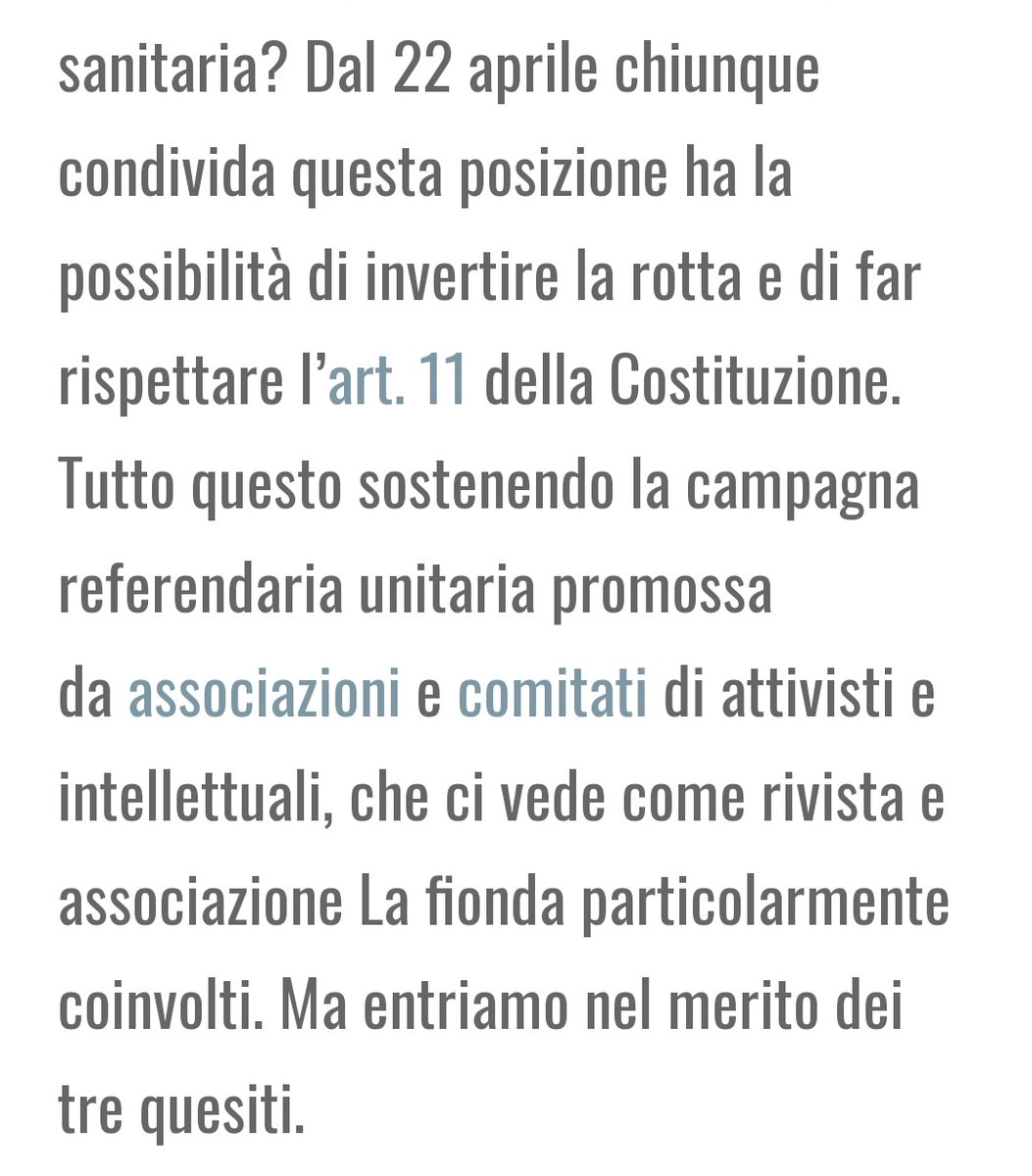 MauroSeverino11's tweet photo. PARTE LA RACCOLTA FIRME PER TRE REFERENDUM CONTRO L'AUMENTO DELLE SPESE MILITARI E IL TAGLIO DELLE SPESE SANITARIE...

#Diffondi
#Condividi

https://t.co/MY7MEWDCTr https://t.co/Bqp8gelsUF