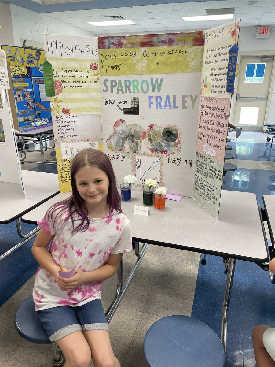 So proud of my scholar earning 1st place in the Science Fair. <a href="/Lead_Mine/">Lead Mine Elementary</a> <a href="/dysardsdarlings/">Brenda DySard</a> <a href="/JenaKehler/">Jena Wojdylo-Kehler</a>