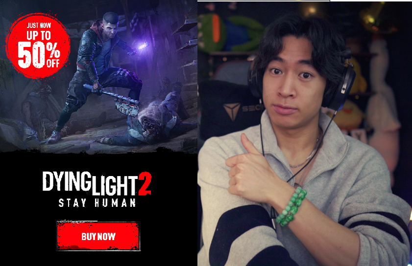 eggy_bean's tweet photo. Eggs n Chicks, Dying Light 2 Staying Human is 50% OFF on Steam! Celebrating their 1 year anniversary, go check it out, i'll be live on Twitch @DyingLightGame  #ad https://t.co/QVtMnsgcxE