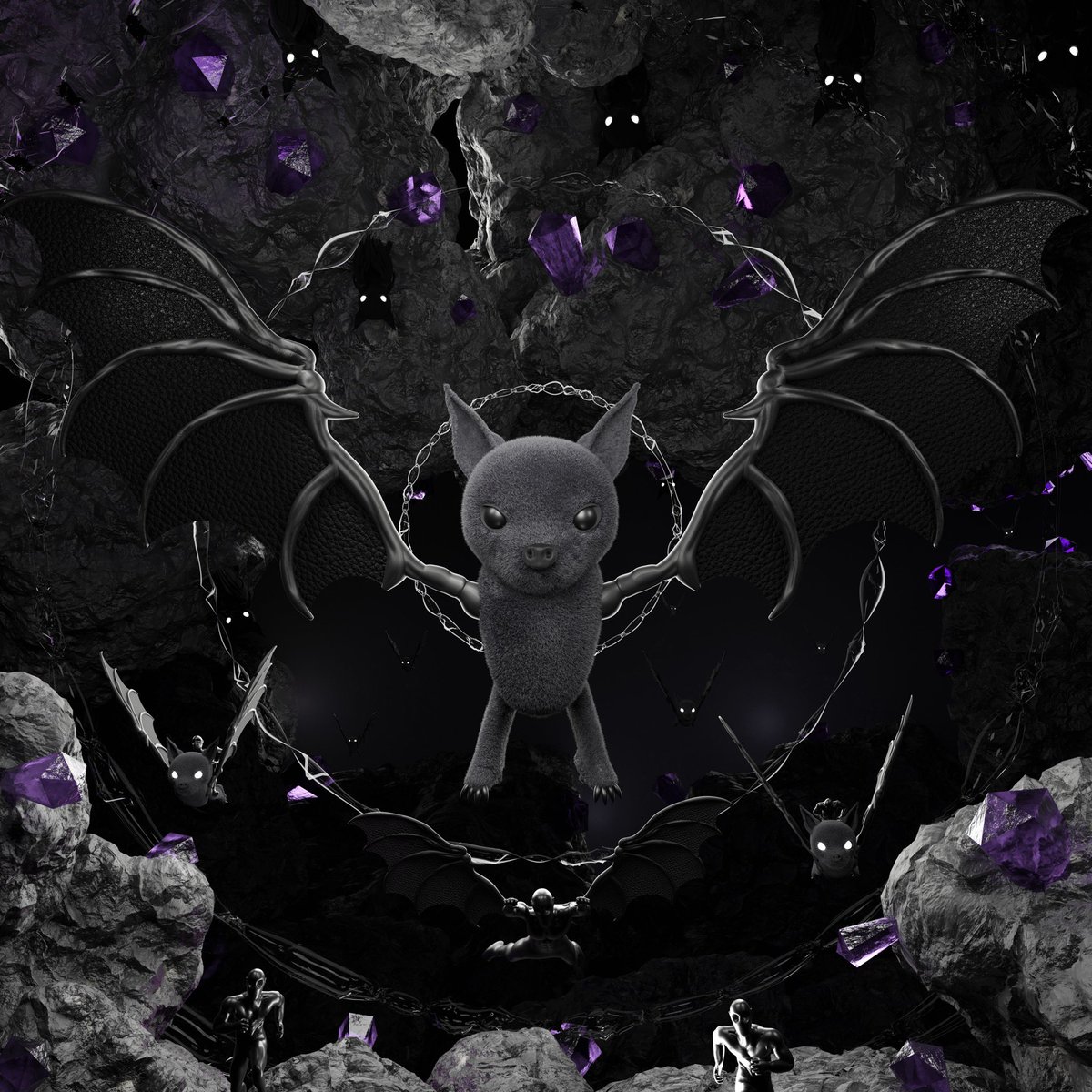 Trust your senses. 

Sometimes on the way to achieving our goals we feel lost in the dark,
right there, in these moments we will find what we are looking for. 

Senses on <a href="/opensea/">OpenSea</a> 

#3d #conceptart #render #blender #concept #3dmodeling #rendering #blender3d