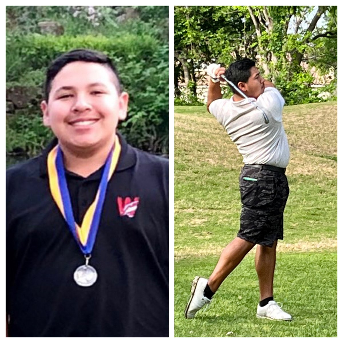 CTHS_Golf's tweet photo. Today, the high school career of Ethan came to an end at the Region 1 tournament. Ethan has the second lowest scoring average in school history and he is our first golfer to come through our middle school program. Congrats Ethan. Good luck next year at Weatherford College. https://t.co/sHuBkV72XC