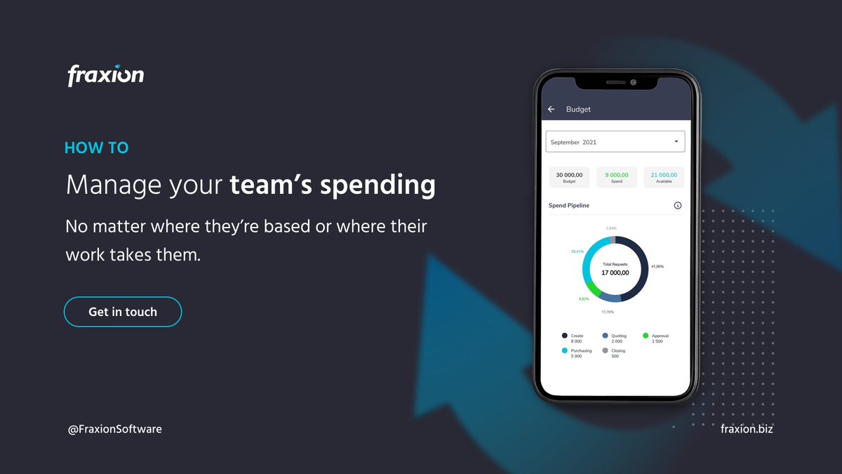 FraxionSoftware's tweet image. Need to empower your team to purchase goods & services & claim for expenses accountably?
Remote or hybrid team✔️
Office-based ✔️
Multiple office locations ✔️
Our user-friendly #Purchasing software can help!
Contact us to find out more: hubs.li/Q01Mbq6y0
#SpendVisibility