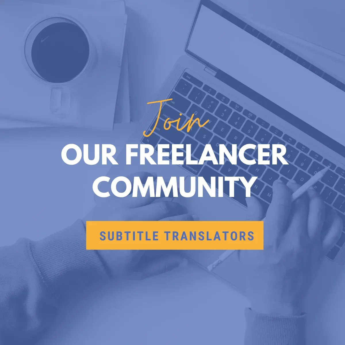 BluGreece's tweet photo. We are looking for freelance subtitle translators to join our team and work on some of the most challenging and exciting projects in the #localization industry. Sounds interesting? Register your profile https://t.co/oSbbB1HSvn
#Litranslators #subtitling #xl8 https://t.co/ObiawgP08D