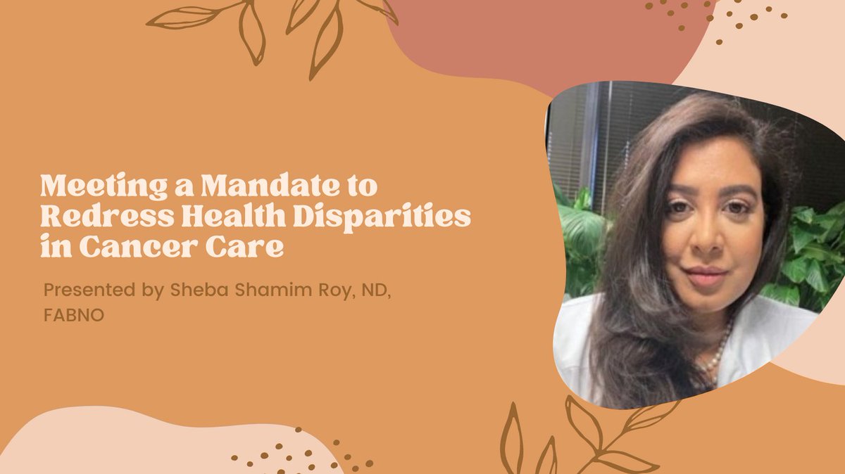 Join Us June 16-18, 2023 in Toronto where we will be joined by Dr. Roy with this very important topic!  For more info visit: oncanp.org/conference