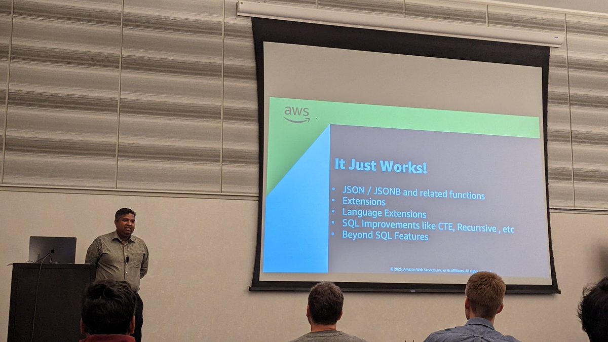 ryanbooz's tweet image. @jkshah sharing why developers love @PostgreSQL @postgresconf #postgresconf