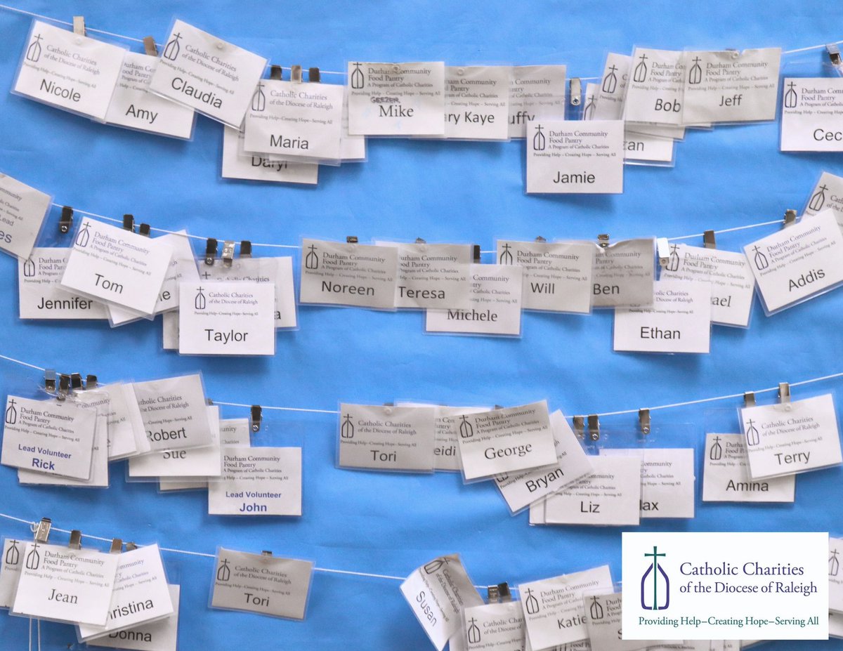 CathCharDoR's tweet image. We love our volunteers. Join us today.
Visit CatholicCharitiesRaleigh.org/volunteer
#NorthCarolina
#ProvideHelp
#CreateHope
#ServeAll