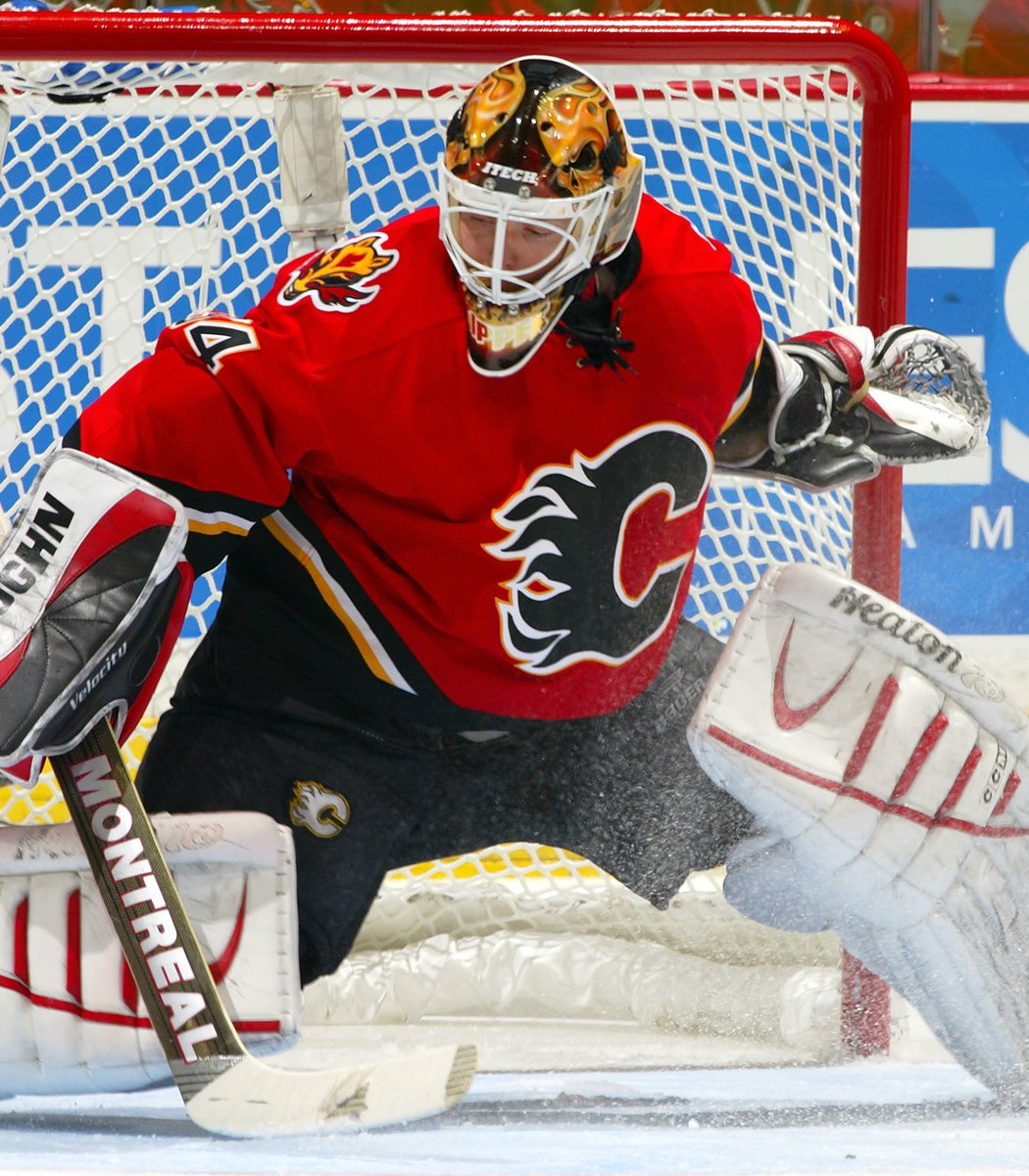 AlumniFlames's tweet photo. A #FlamesFlashbackFriday factoid!
How good was this guy? Kipper holds the franchise record for shutouts with 41 through 576 regular season games played! He also holds the #Flames franchise record for shutouts in the playoffs with 6 through 52 games! https://t.co/x5KbdKuZQf