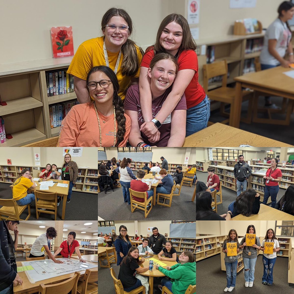 WhiteOak_MS's tweet photo. The Warrior Science Review was a blast! Thank you to our awesome science department for throwing this event to help students succeed! #woms_warriors #warriorsrise #warriorssucceed #warriorsciencerocks#ncisd #whiteoakwarriors https://t.co/zLteqHy421