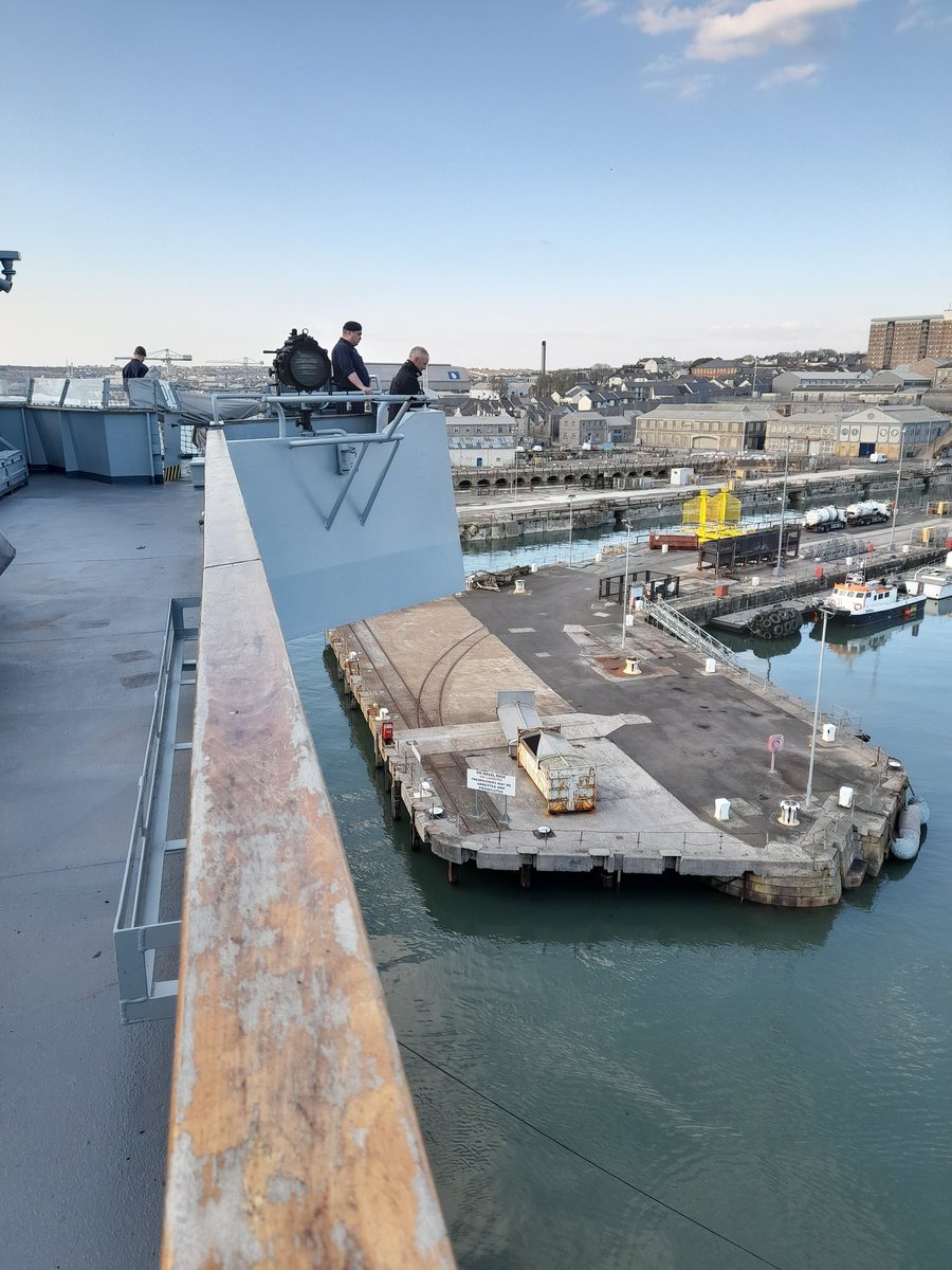 Join us as we make the short move from @HMNBDevonport to #PlymouthSound #rfa #royalfleetauxiliary #rfafortvictoria #Plymouth #Devon