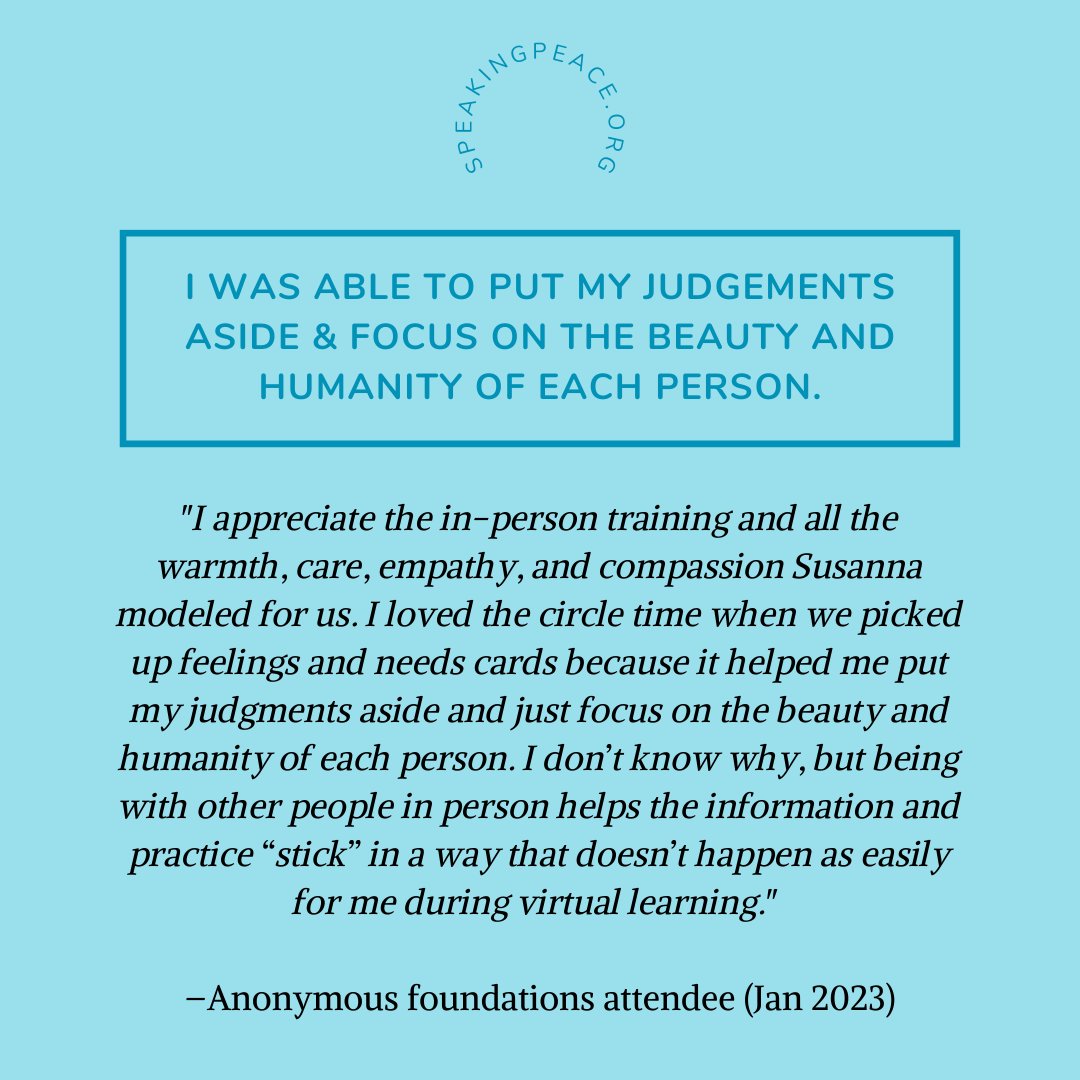 Don't take our word for it...Check out what one of our January Foundations Training attendees has to say! Register for our May 20 workshop here: conta.cc/3ocBtwv