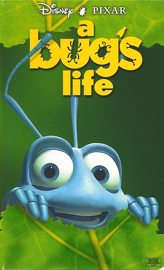 ArenStenslie's tweet photo. Today's the #24thanniversary of the first #waltdisneyhomevideo #homerelease of @Pixar's #ABugsLife.
This release came in 5 versions, each #VHS cover having either of these characters on it: #Flik, #Dot, #Heimlich, #Francis, and #Hopper. It even came in a #WidescreenEdition. https://t.co/lgWMvHdiSn