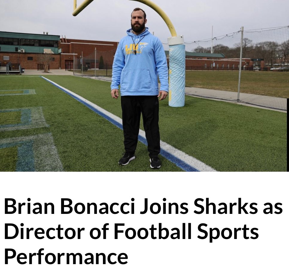 JeffWard53's tweet photo. Congratulations @BoBonacci on becoming the Director of Football Sports Performance at LIU! https://t.co/DLf3E7K2r9