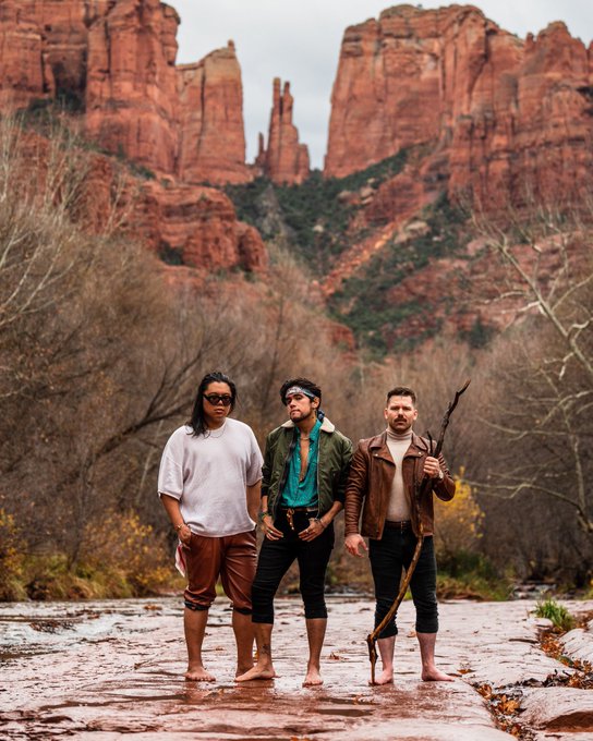 Cross a rushing river in 40 degree weather and almost die 20 times for the shot ✅   Our new album &ldquo;A<a href="/tag/prayforthewicked"class="tags"><span>#prayforthewicked</span></a><a href="/tag/prayforthewickedtour"class="tags"><span>#prayforthewickedtour</span></a>