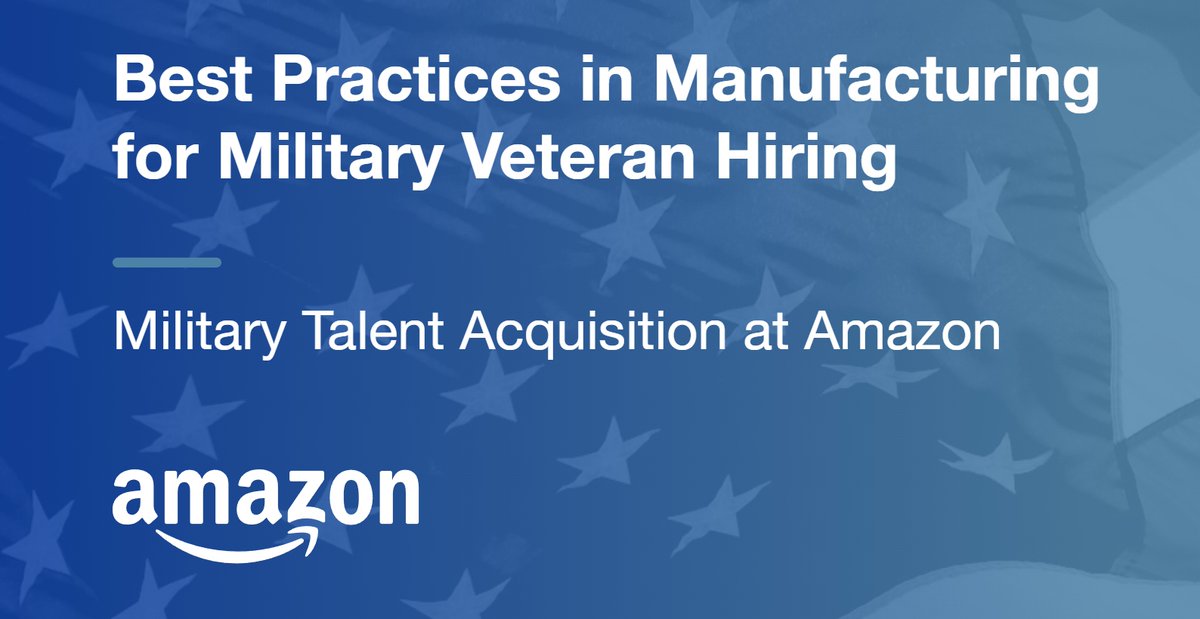 johnpanaccione's tweet photo. Oplign is highlighted as a ‘best practice’ in a recent Manufacturing Institute Case Study on Amazon Military Hiring!

Oplign’s Veteran Alignment Engine, Vetlign, is the most advanced job tool available to Vets and Transitioning Military. 

https://t.co/Onbwz2Vdai https://t.co/pAirAO0ayp