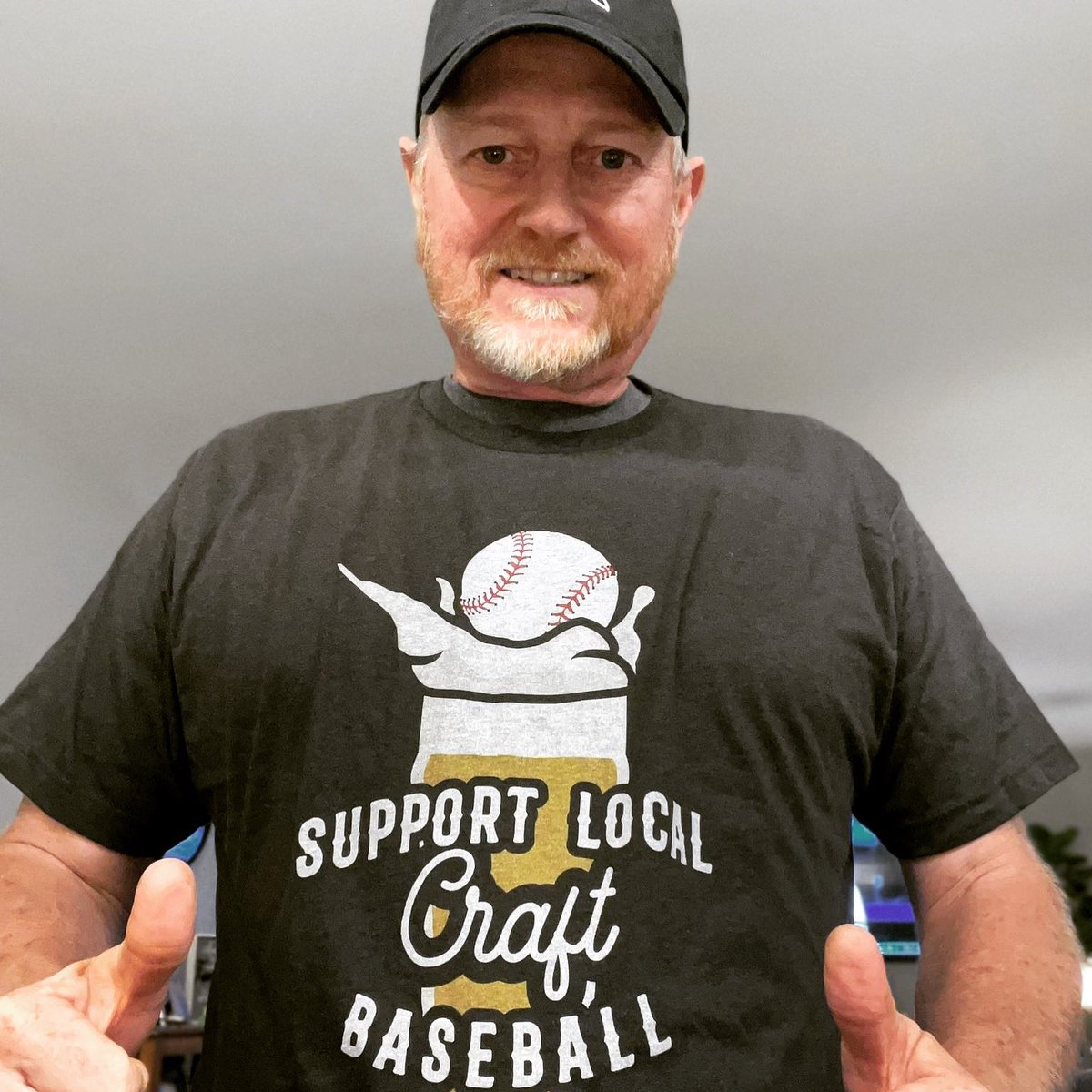 OldFortBBallCo's tweet photo. Our friend @wisedrjr is ready to Support Craft Baseball at the ballpark this week!

Show us how you rep the Old Fort Baseball brand this season using the #OldFortAtBat !

#supportlocalbaseball #craftbeer #localbeer #drinklocal #localbaseball https://t.co/X95ndjJkBm