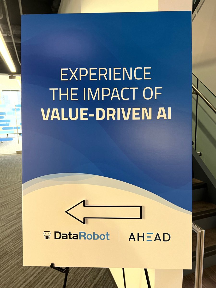 DataRobot's tweet photo. 🌍We’ve been having so much fun on the road!

We’ve had a blast traveling around to discuss #ValueDrivenAI since the launch of the DataRobot Platform 9.0. We’re still on the road through May, be sure to catch us in your city! Check out the Roadshow hub to see dates to register.

https://t.co/5fVrl7NCmy