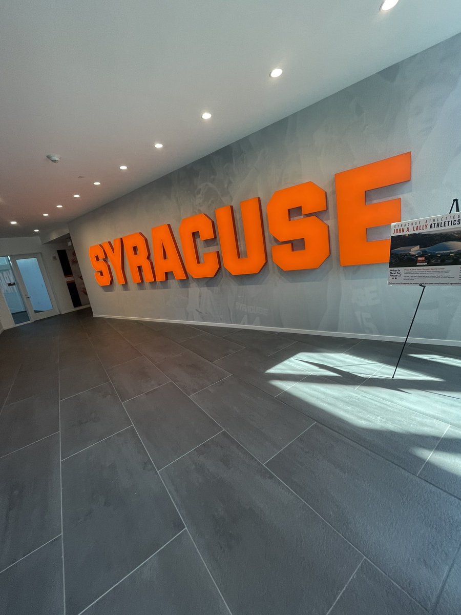 GregoryCelesti3's tweet photo. Had a great time at Syracuse today, Thank you for having me, Looking forward to being there again @CoachGuard_ @CoachDT_Cuse @CoachBabersCuse @CuseFootball @RivalsFriedman @XBHS_Football https://t.co/z7KfBOhybV