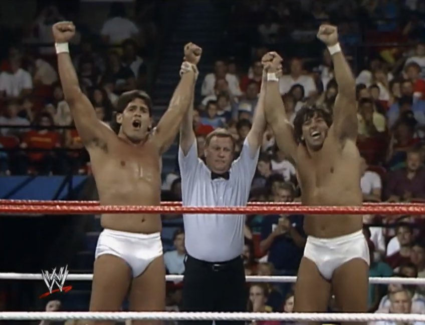 wwetitosantana's tweet photo. Strike Force had a great 2-year run, and an even better feud afterward! #ThrowbackThursday
Watch full video here -> https://t.co/jyooTvQCau https://t.co/xR6rzPwtGJ