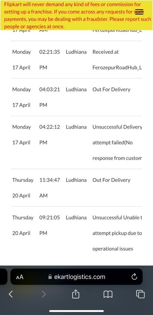 india2bharat7's tweet photo. Mental Harassment &amp; Fraud by @Flipkart  @flipkartsupport in order (OD427850247383366100)of @nothing  phone which is not delivered , they R not giving refund , multiple complains still no help &amp; No one came to deliver, just lying.plz help @jagograhakjago @PiyushGoyalOffc @getpeid https://t.co/rTAtDhH4R5