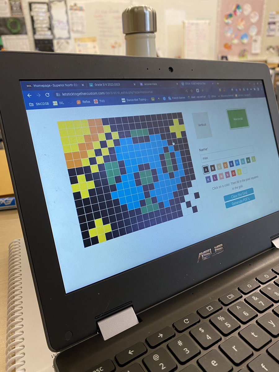 ddfish's tweet photo. @byStickTogether @TheCobblestoneC  students @HASlearns making some amazing earth day pixel creations! https://t.co/WGCt40Q89w