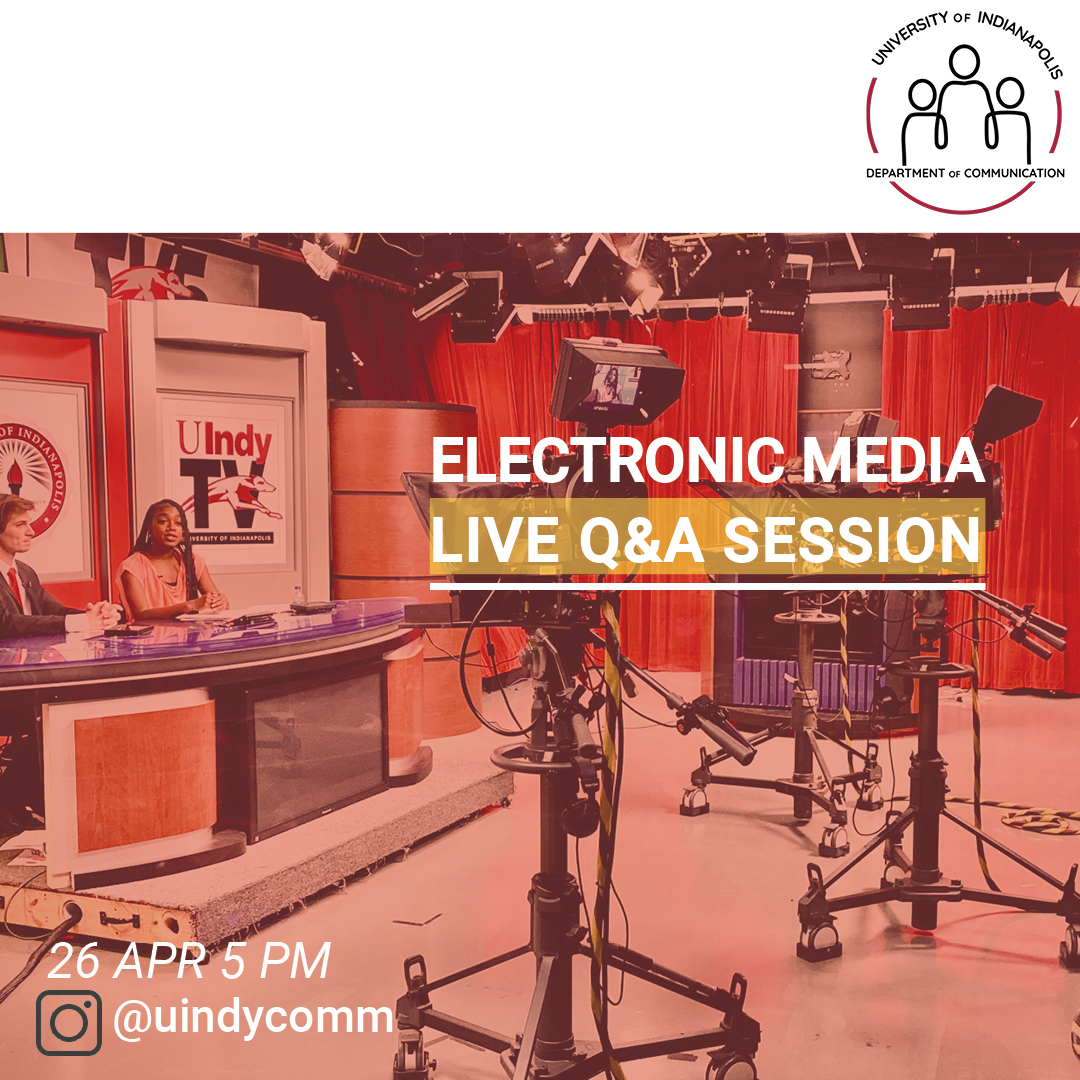 UIndy Department of Communication tweet media