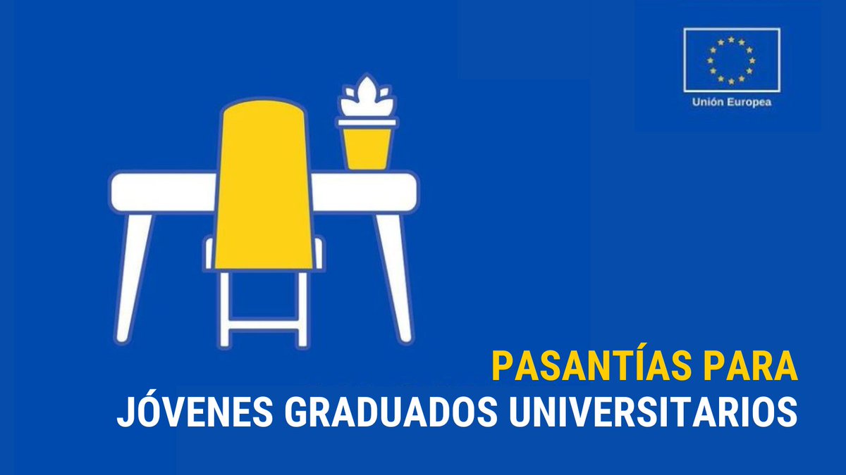 🔊 La Delegación #UEenVenezuela 🇪🇺🇻🇪 abre la convocatoria para unas #pasantías remuneradas de 6 meses en su Sección de Política, Comercio, Prensa e Información:

➡️Pasante Político
➡️Pasante Prensa e Información

Fecha límite: 12/05/23

Más información 👇🏽 
eeas.europa.eu/eeas/funded-tr…