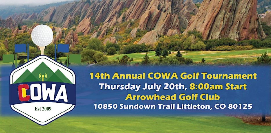 COWireless's tweet photo. If you are attending Wireless West in Las Vegas next week, stop by the COWA booth in the Exhibit Hall. There you will obtain the Promo Code necessary to register to buy your Sponsorship for this summer's tournament before the general public on 4/27!

https://t.co/YlMoaCZBxK https://t.co/eLzClUuWUZ