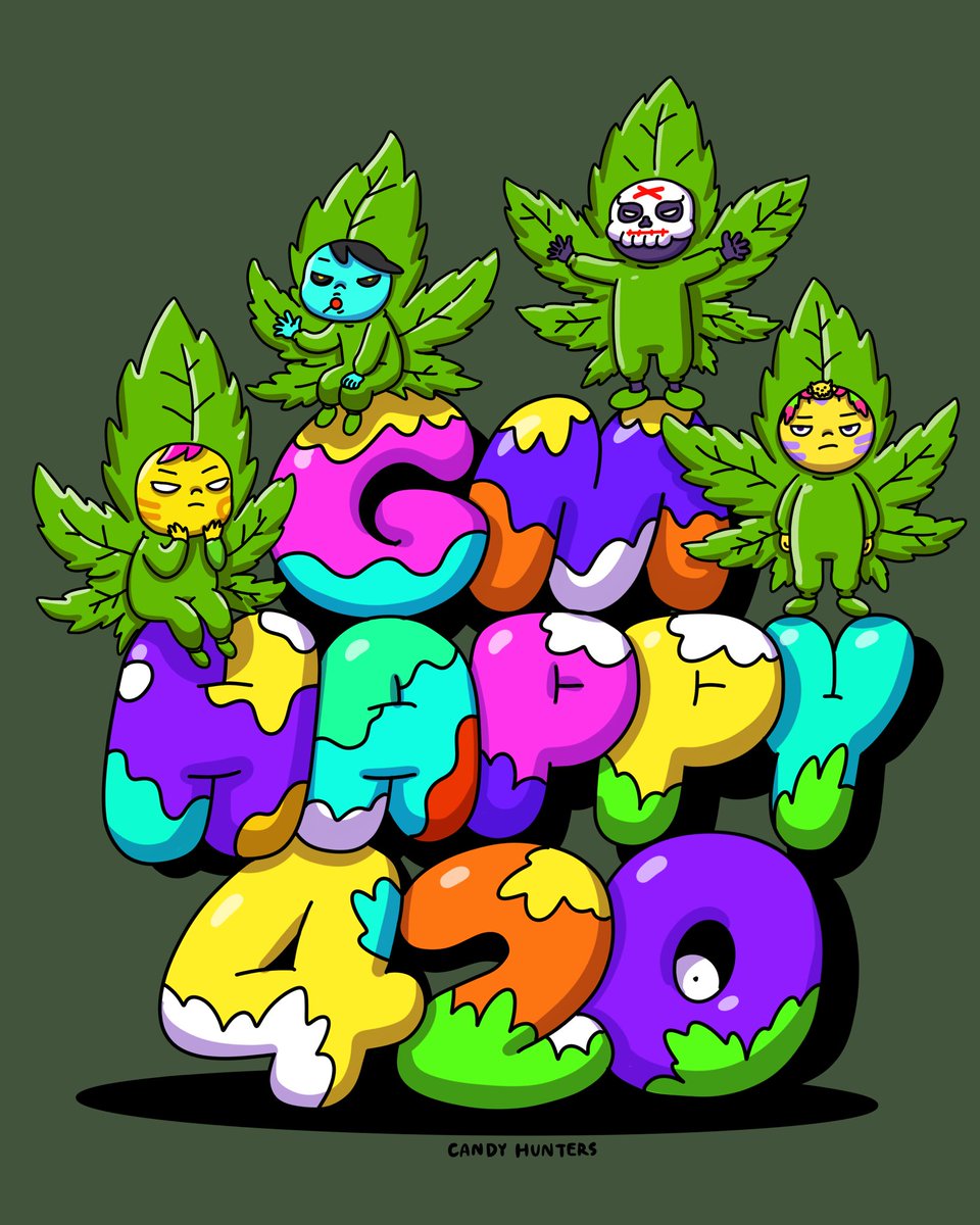 CandyHuntersNFT's tweet photo. Gm everyone 🫶☀️

Happy 4/20!! 💨💨💨

Are you ready to celebrate?  🔥 https://t.co/oEpEE315E0